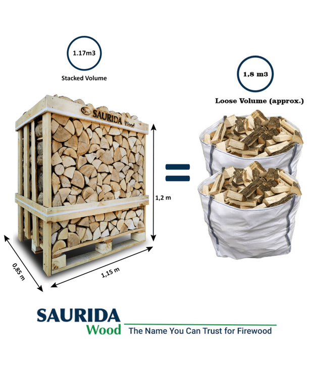 Load image into Gallery viewer, Kiln Dried Ash Firewood Logs - Crate
