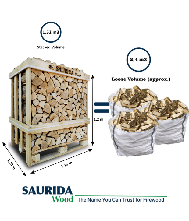 Load image into Gallery viewer, Kiln Dried Ash Firewood Logs - Crate
